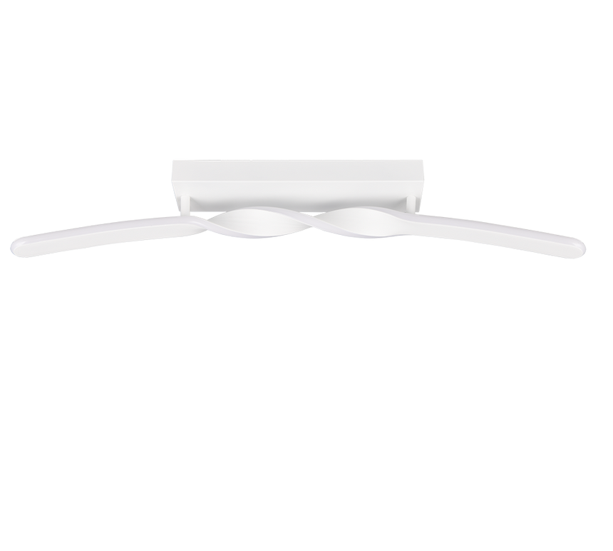 Plafón de techo Trio Ginko LED blanco mate 4000K 79cm R65791131 - vista 5