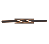 Plafón de techo Trio Ginko LED negro mate 3000K 79cm R65791132 - vista 3