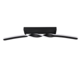 Plafón de techo Trio Ginko LED negro mate 3000K 79cm R65791132 - vista 5