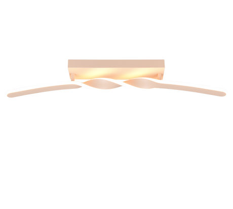 Plafón de techo Trio Ginko LED sand 3000K 79cm R65791166 - vista 2