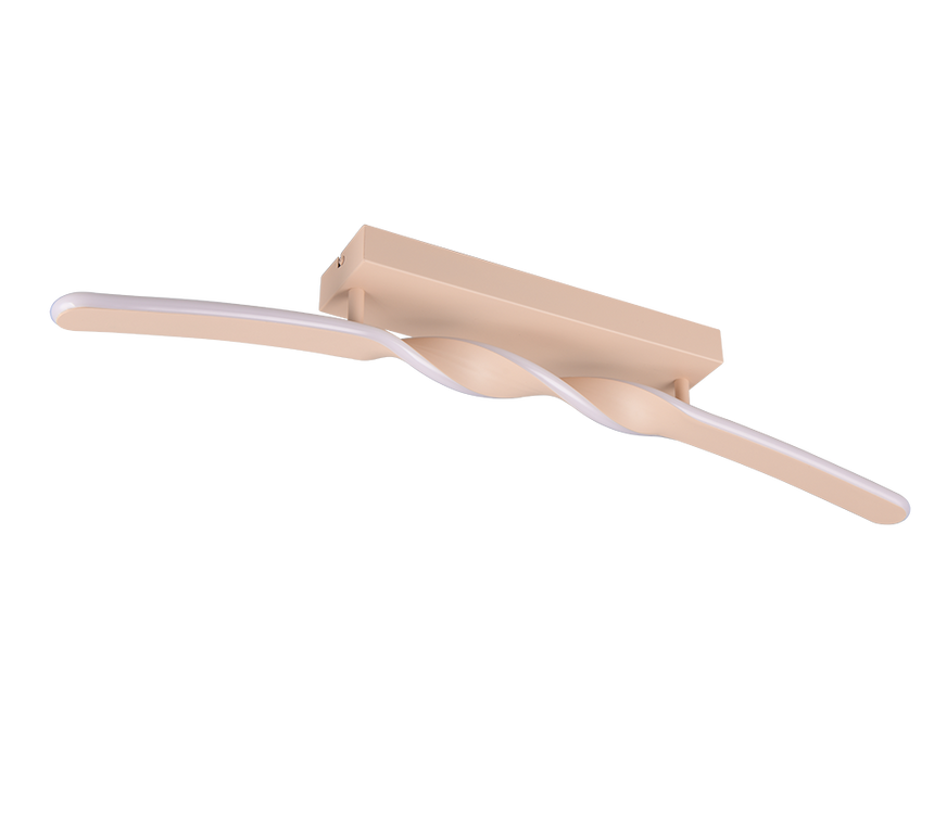 Plafón de techo Trio Ginko LED sand 3000K 79cm R65791166 - vista 4