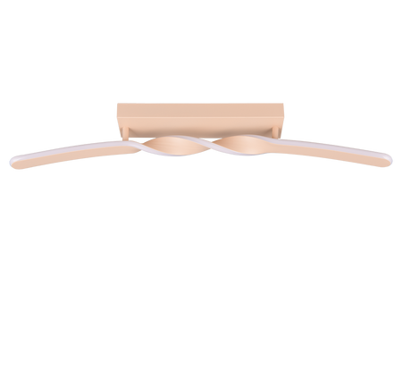 Plafón de techo Trio Ginko LED sand 3000K 79cm R65791166 - vista 5