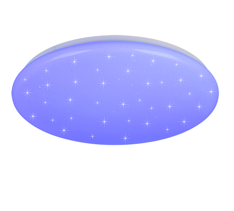 Plafón de techo Trio Cetus LED blanco CCT Ø48,5cm R65841900