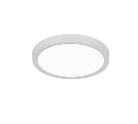 Plafón de techo Trio Draco LED blanco mate Ø23cm R65891131