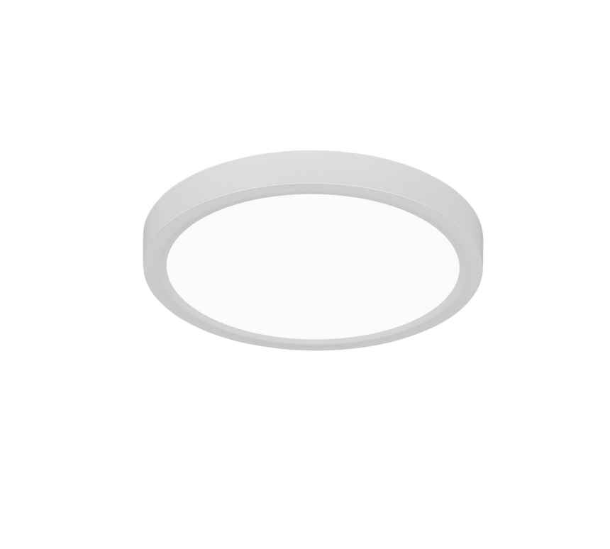 Plafón de techo Trio Draco LED blanco mate Ø23cm R65891131