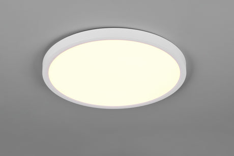 Plafón de techo Trio Draco LED blanco mate Ø40cm R65891931