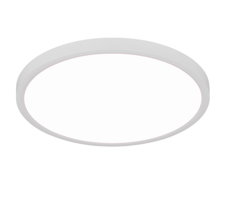 Plafón de techo Trio Draco LED blanco mate Ø40cm R65891931