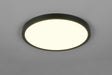 Plafón de techo Trio Draco LED negro mate Ø40cm R65891932