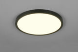Plafón de techo Trio Draco LED negro mate Ø40cm R65891932