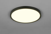 Plafón de techo Trio Draco LED negro mate Ø40cm R65891932