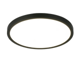 Plafón de techo Trio Draco LED negro mate Ø40cm R65891932