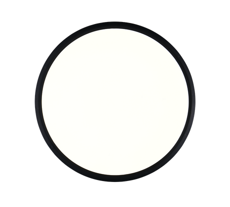 Plafón de techo Trio Draco LED negro mate Ø40cm R65891932