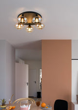 Plafón de techo Trio Divina LED amber-colored 2700K Ø39cm R66643013