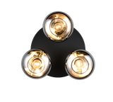 Plafón de techo Trio Divina LED smoke 2700K Ø39cm R66643054