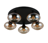 Plafón de techo Trio Divina LED amber-colored 2700K Ø49cm R66645013