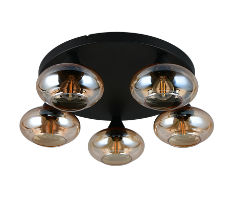 Plafón de techo Trio Divina LED amber-colored 2700K Ø49cm R66645013