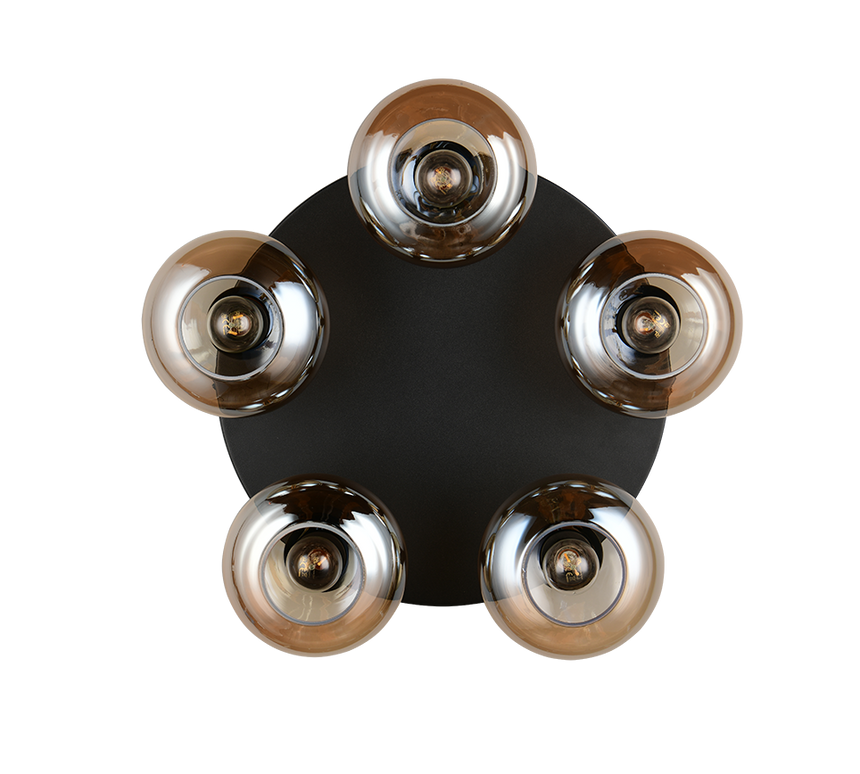 Plafón de techo Trio Divina LED amber-colored 2700K Ø49cm R66645013
