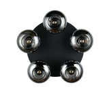 Plafón de techo Trio Divina LED smoke 2700K Ø49cm R66645054