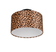 Plafón de techo Trio Pardina LED negro mate 2700K Ø30cm R66742032