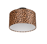 Plafón de techo Trio Pardina LED negro mate 2700K Ø30cm R66742032