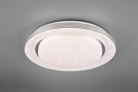 Plafón de techo Trio Atria LED blanco CCT Ø58cm R67045800