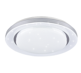 Plafón de techo Trio Atria LED blanco CCT Ø58cm R67045800