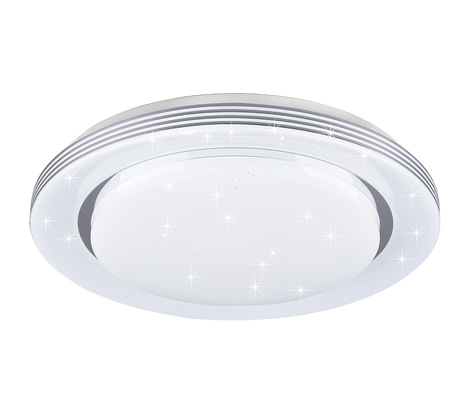 Plafón de techo Trio Atria LED blanco CCT Ø58cm R67045800