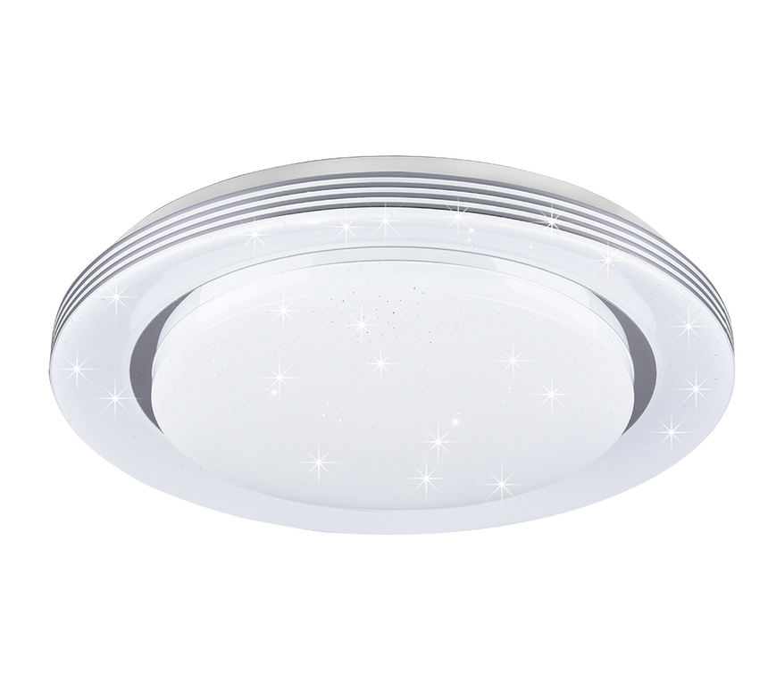 Plafón de techo Trio Atria LED blanco CCT Ø58cm R67045800
