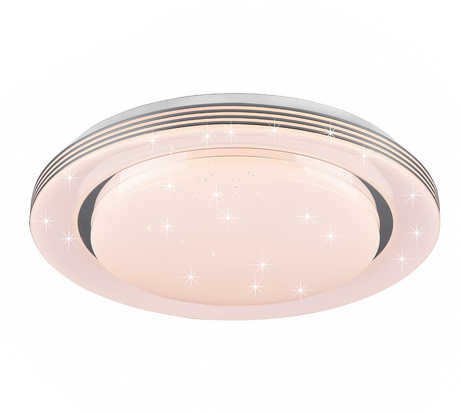 Plafón de techo Trio Atria LED blanco CCT Ø58cm R67045800