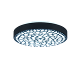 Plafón de techo Trio Chizu LED negro mate CCT Ø40,5cm R67161132