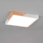 Plafón de techo Trio Meta LED blanco mate 3000K 31,5cm R67191131