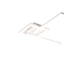 Plafón de techo Trio Viale LED blanco mate 4000K 54,4cm R67303131 - vista 2