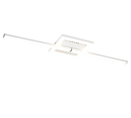 Plafón de techo Trio Viale LED blanco mate 4000K 54,4cm R67303131 - vista 3