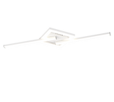 Plafón de techo Trio Viale LED blanco mate 4000K 54,4cm R67303131 - vista 4