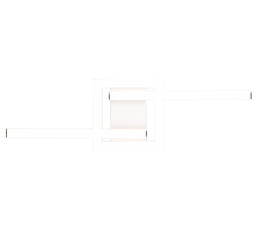 Plafón de techo Trio Viale LED blanco mate 4000K 54,4cm R67303131 - vista 5