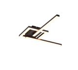 Plafón de techo Trio Viale LED 3000K 54,4cm negro mate — ref. R67303132 (2)