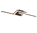 Plafón de techo Trio Viale LED 3000K 54,4cm negro mate — ref. R67303132 (1)
