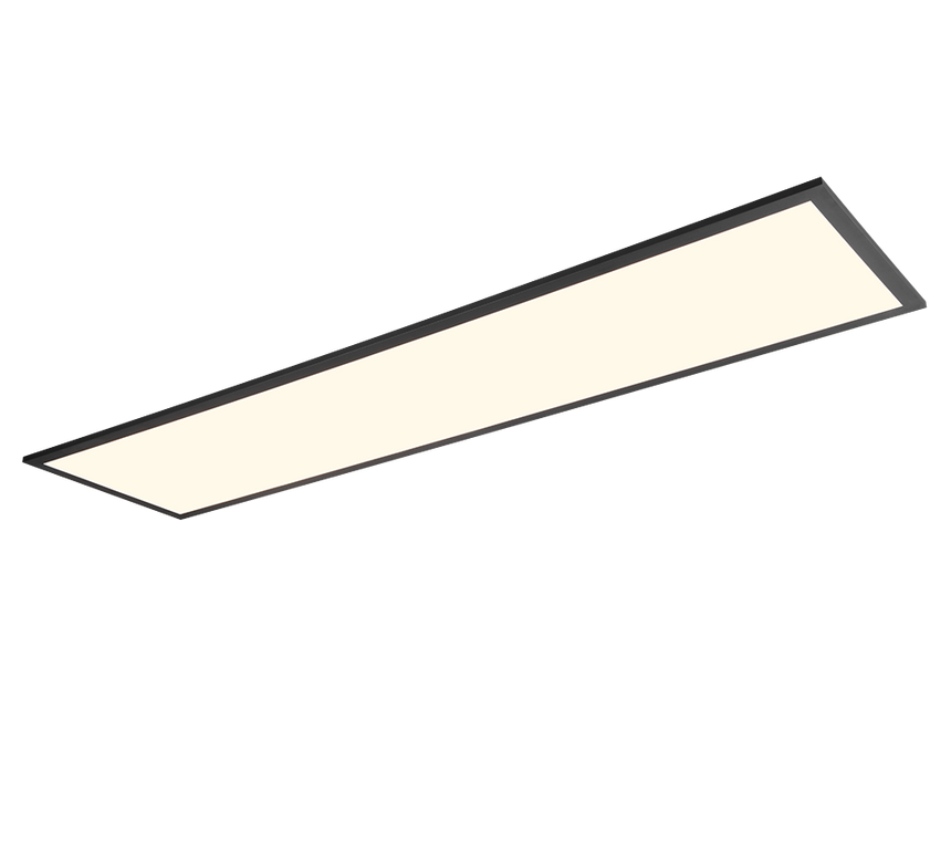 Plafón de techo Trio Beta grande LED negro mate CCT 119,5cm R67661232