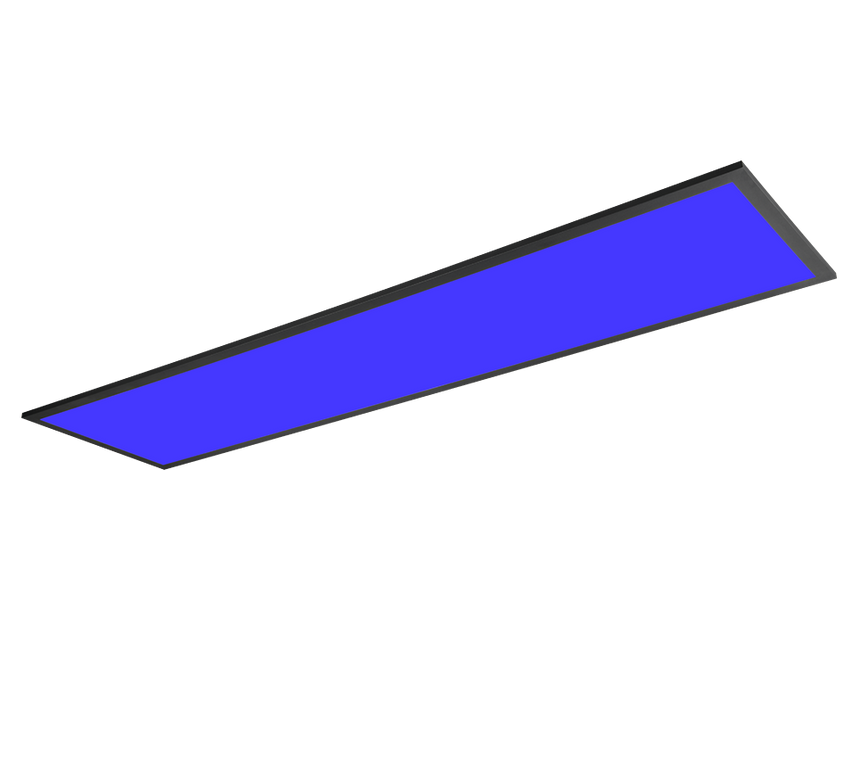 Plafón de techo Trio Beta grande LED negro mate CCT 119,5cm R67661232