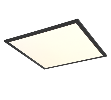 Plafón de techo Trio Beta LED negro mate CCT 44,5cm R67664532