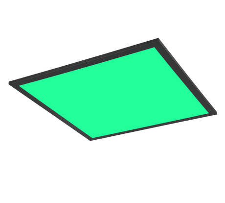 Plafón de techo Trio Beta LED negro mate CCT 44,5cm R67664532