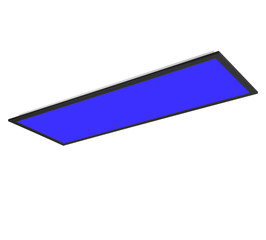 Plafón de techo Trio Beta grande LED negro mate CCT 80cm R67668032