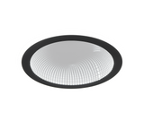 Plafón de techo Trio Glace LED negro mate CCT Ø38cm R67681132