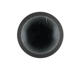 Plafón de techo Trio Glace LED negro mate CCT Ø38cm R67681132