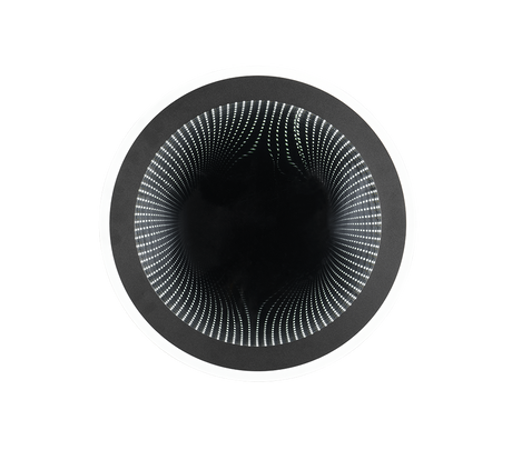Plafón de techo Trio Glace LED negro mate CCT Ø38cm R67681132