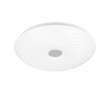 Plafón de techo Trio Gravity LED blanco CCT regulable con mando Ø37,5cm R67693800 - vista 5