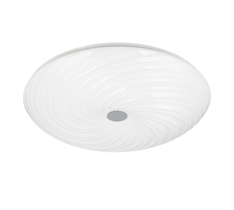 Plafón de techo Trio Gravity LED blanco CCT regulable con mando Ø57,5cm R67695800 - vista 5