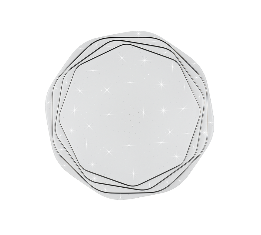 Plafón de techo Trio Dizzy LED blanco CCT Ø38cm R67741100