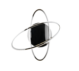 Plafón de techo Trio Lane LED cromo 4000K 58cm R67802106