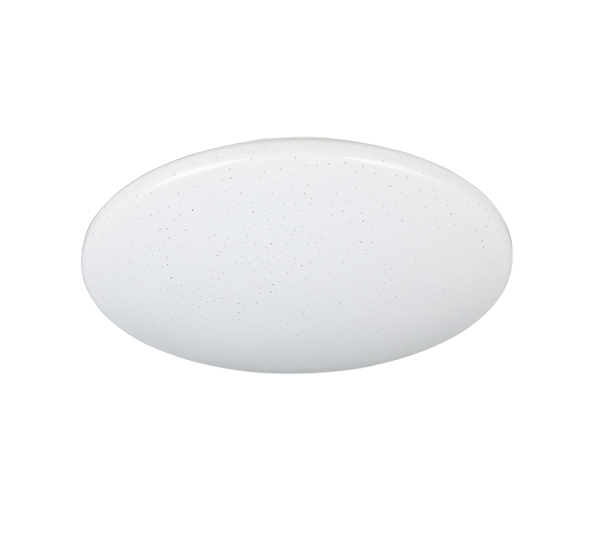 Plafón de techo Trio Pollux LED blanco 3000K IP44 Ø37cm R67839100